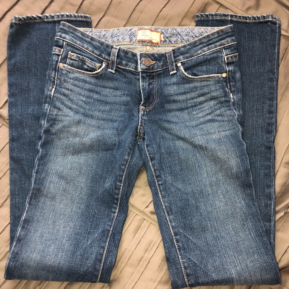 Paige Straight Leg Jeans